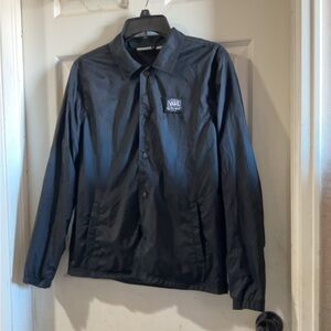 Vans Men's Black Windbreaker Jacket